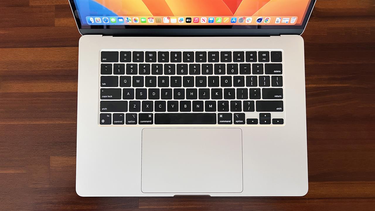 Keyboard of a 15 Inch MacBook Air